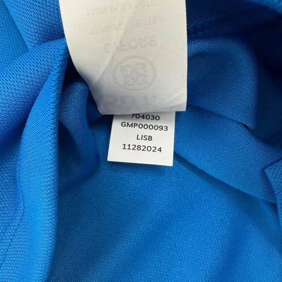 NEW G/FORE Men's Tux Performance Pique Polo Shirt Lisbon Blue XL